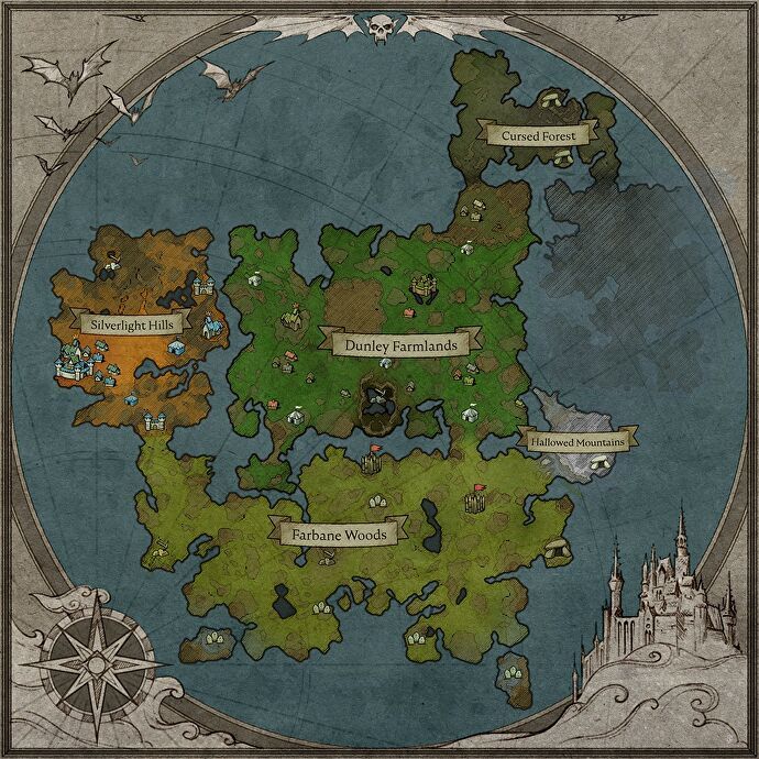mapa de V Rising