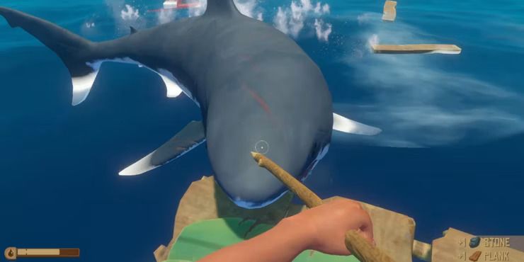 balsa ataque tiburon