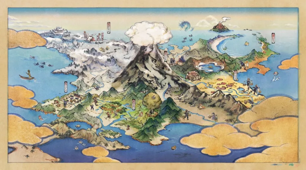 Mapa Pokémon Arceus