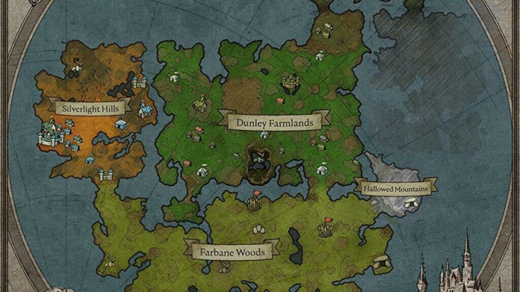 mapa de V Rising