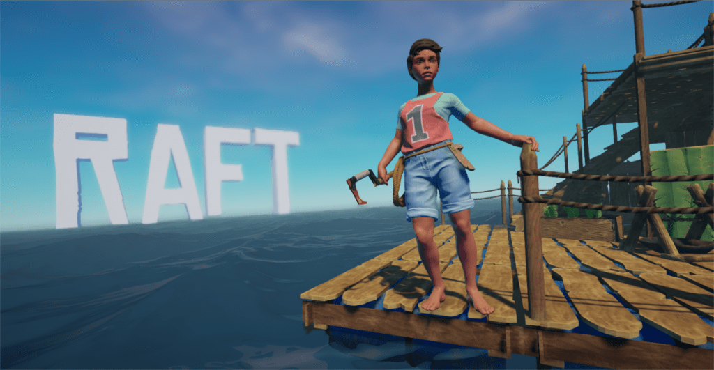 Conseguir un arco en raft