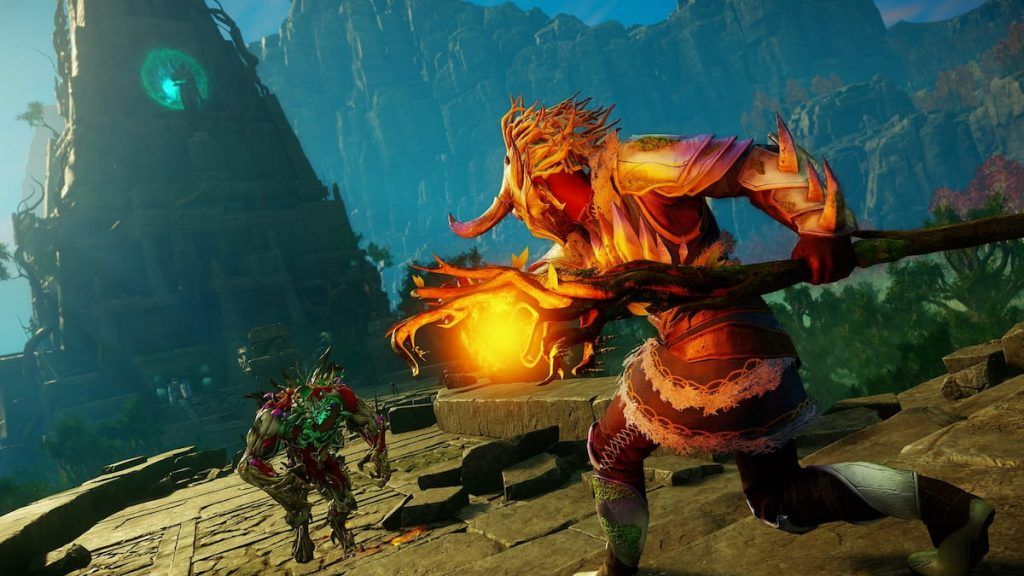 Guía para tener la mejor build de bastón de fuego en New World