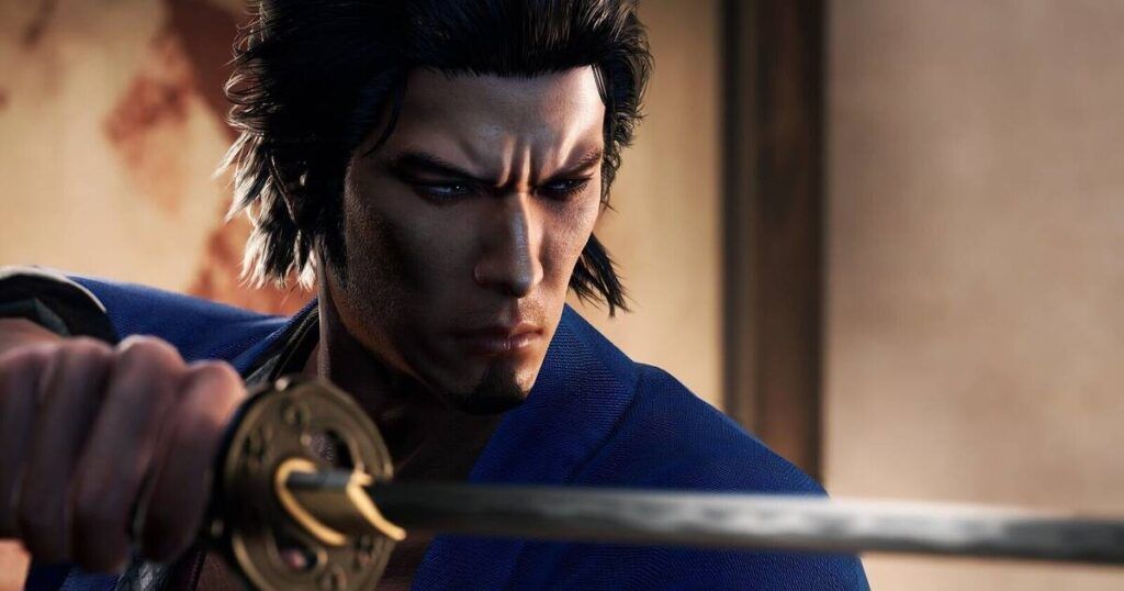 El protagonista de Like a Dragon: Ishin
