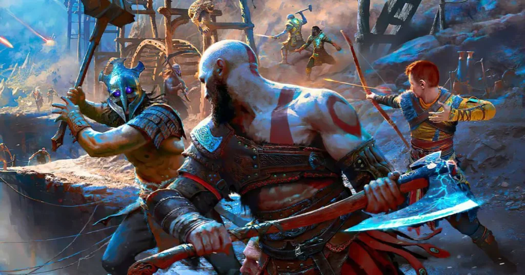 cómo guardar partida en God of War
