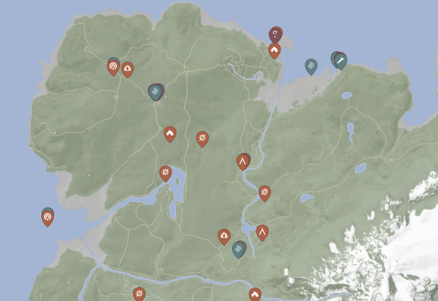 Guía Mapa De Sons Of The Forest Localizaciones Spawns Y Más Evelongames