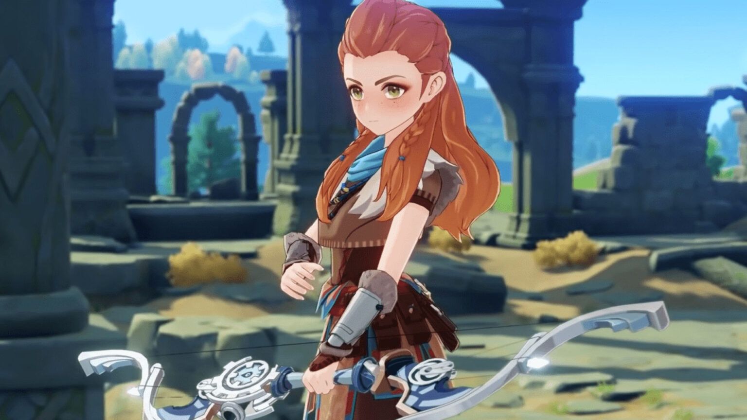 Mejores Armas Para Aloy En Genshin Impact 2023 EvelonGames   Aloy 1616 1536x864 