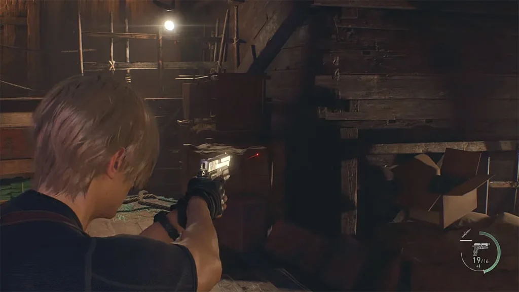 Como conseguir la mira láser en resident evil 4 remake