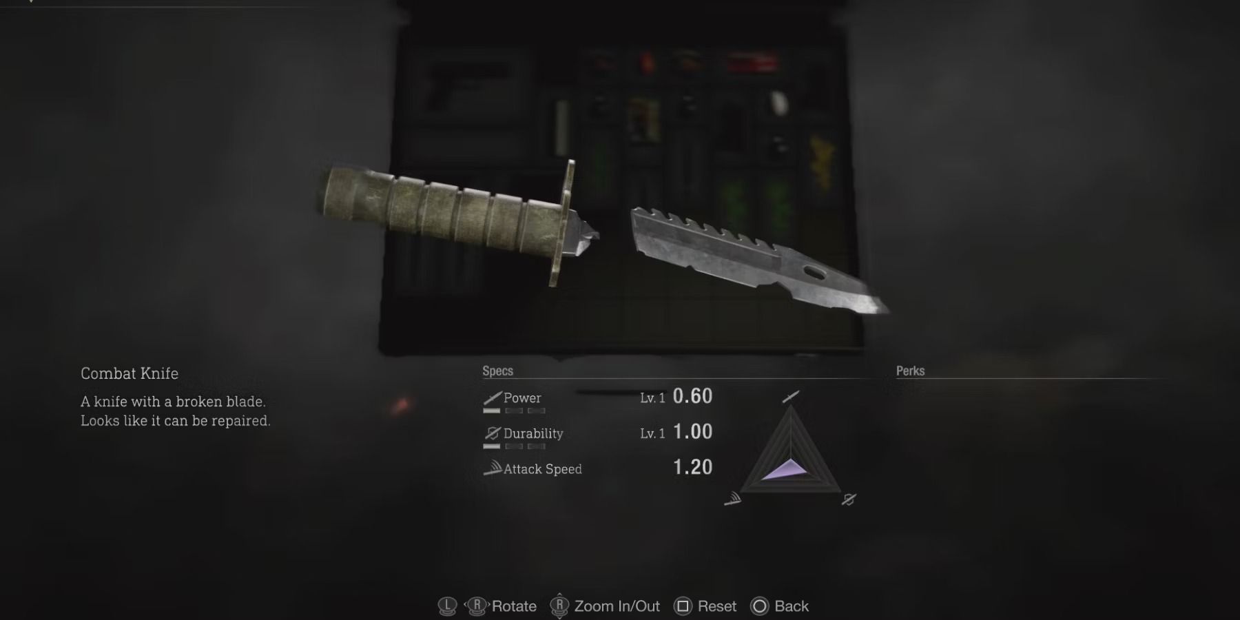 Cómo reparar el cuchillo en Resident Evil 4 Remake
