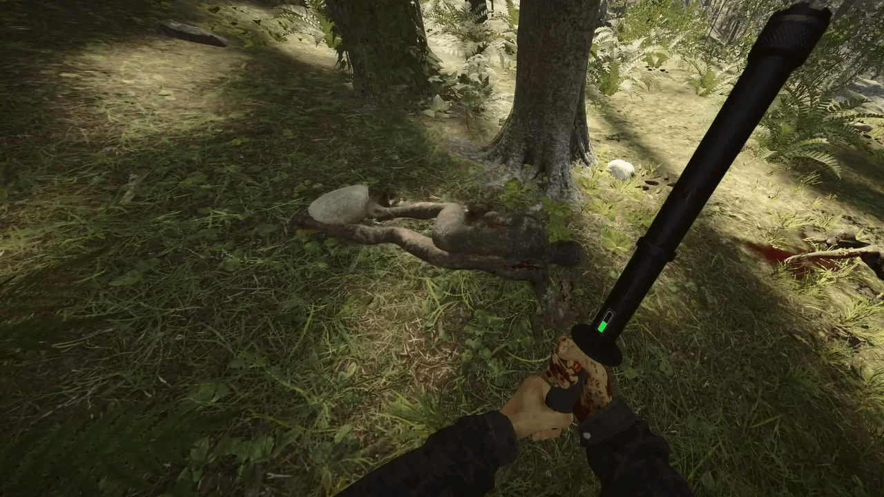 stun baton in sons of the forest