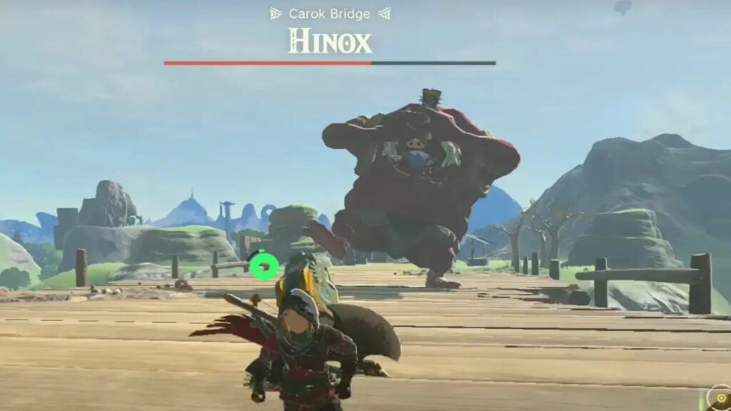 Como derrotar a Hinox en Zelda apuntar ojo 464566456.jpg