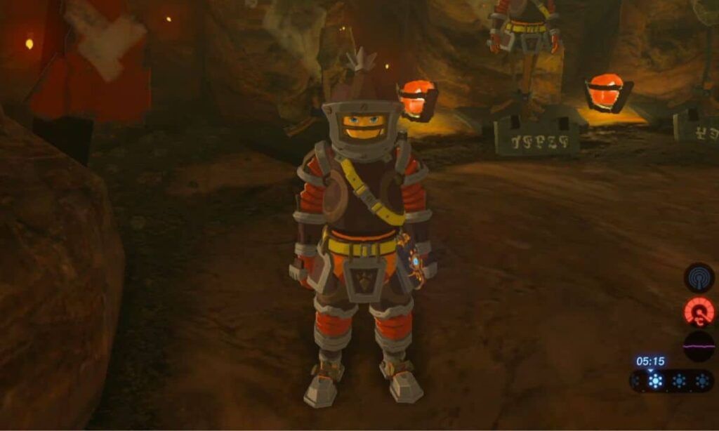 Conseguir la armadura rompellamas Zelda Tears of the Kingdom