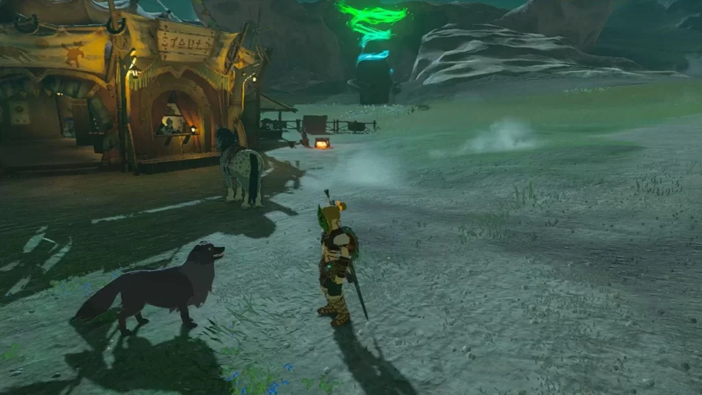 Cómo encontrar y utilizar establos en Zelda Tears of the Kingdom