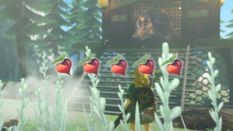 cultivar rábano abundante Zelda tears of the kingdom