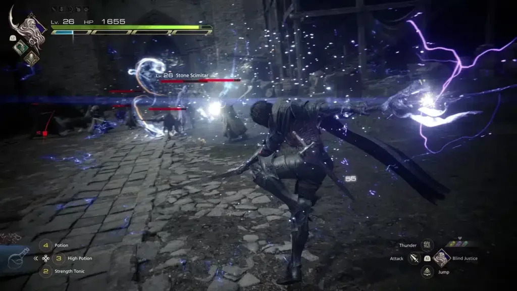 Cómo usar el Burst de magia en FF16