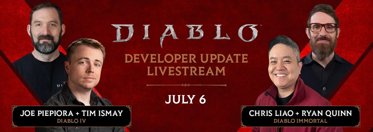 Blizzard nos trae novedades en el Livestream de Diablo Dev el 6 de julio