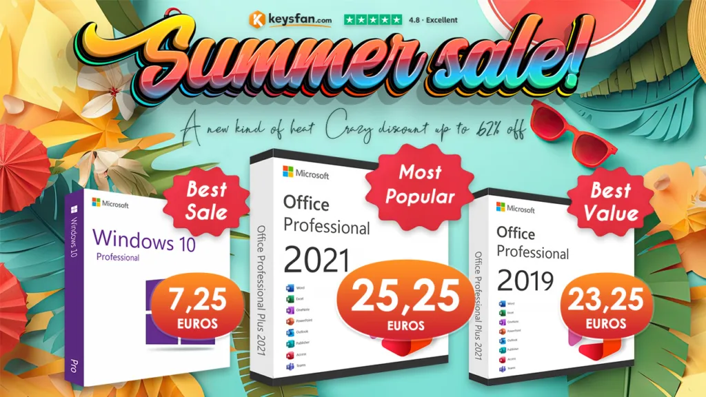 Ofertas de verano en Keysfan