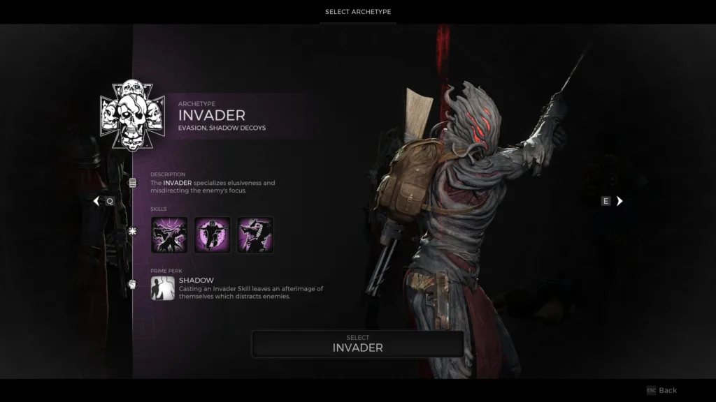 Mejor build Invasor Remnant 2