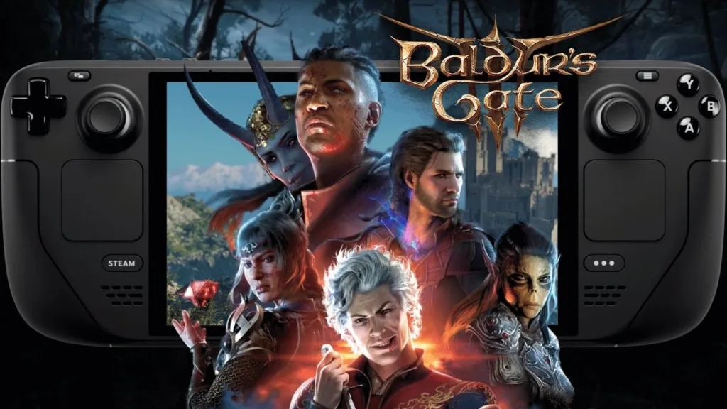 Baldur's Gate 3 en Steam Deck