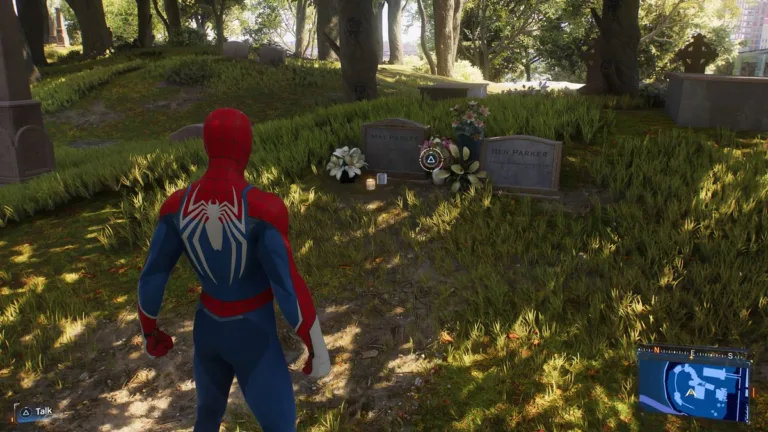 Dónde encontrar la Tumba de Tía May en Spider-Man 2