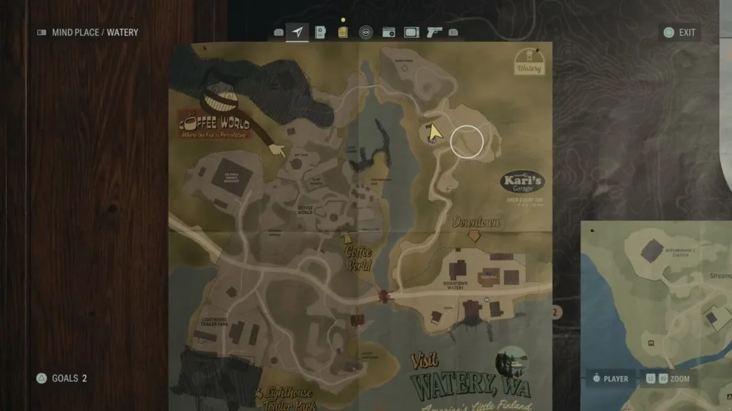 alan wake 2 crossbow chest map location 1