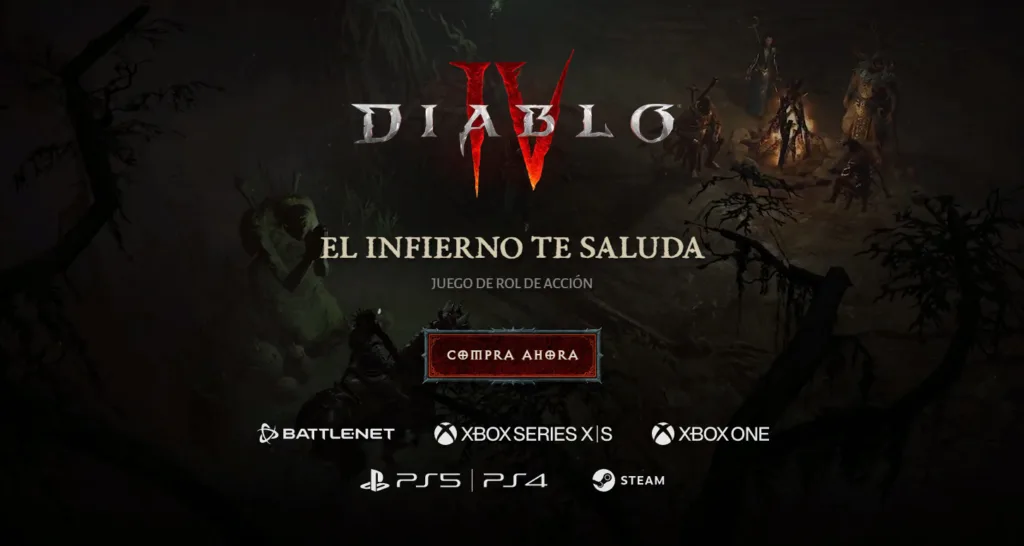 Descarga Gratuita de Diablo IV en Steam