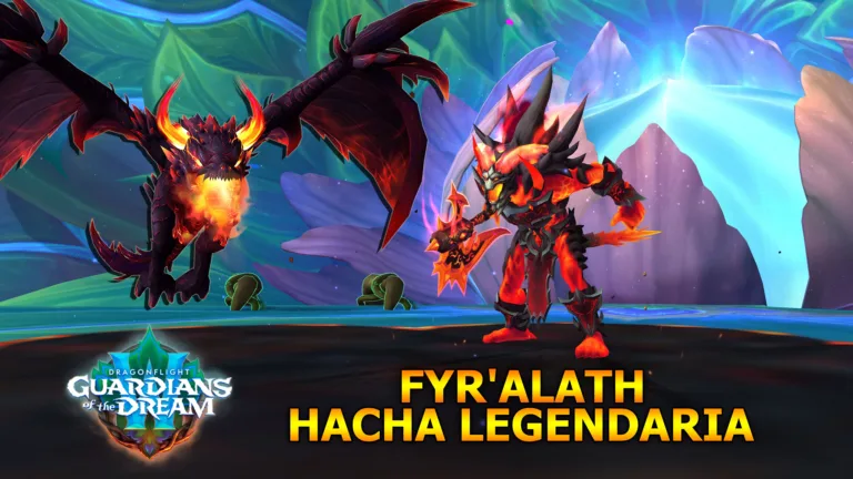 ECHO derrota a Fyrakk hacha legendaria dragonflight
