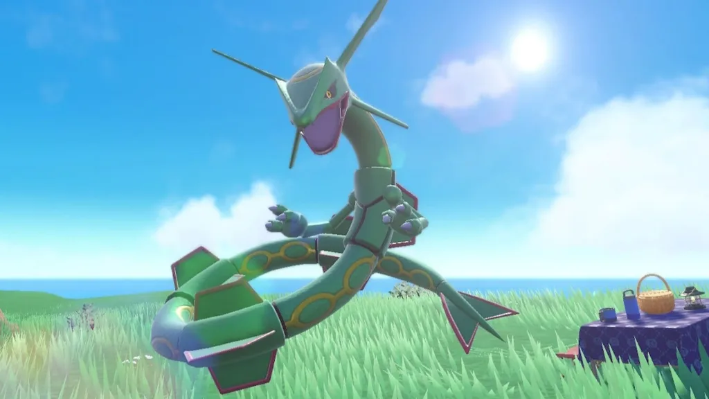 Cómo Conseguir a Rayquaza en Pokémon Escarlata y Púrpura