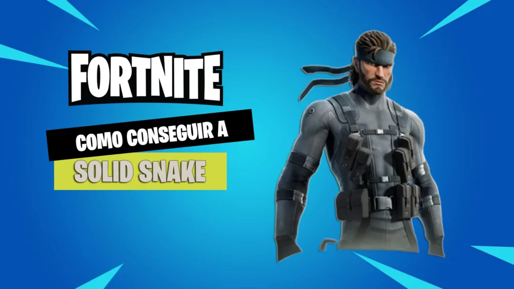 Cómo conseguir a Solid Snake en Fortnite