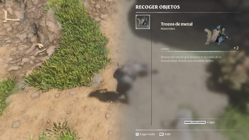 Cómo conseguir trozos de metal en Enshrouded