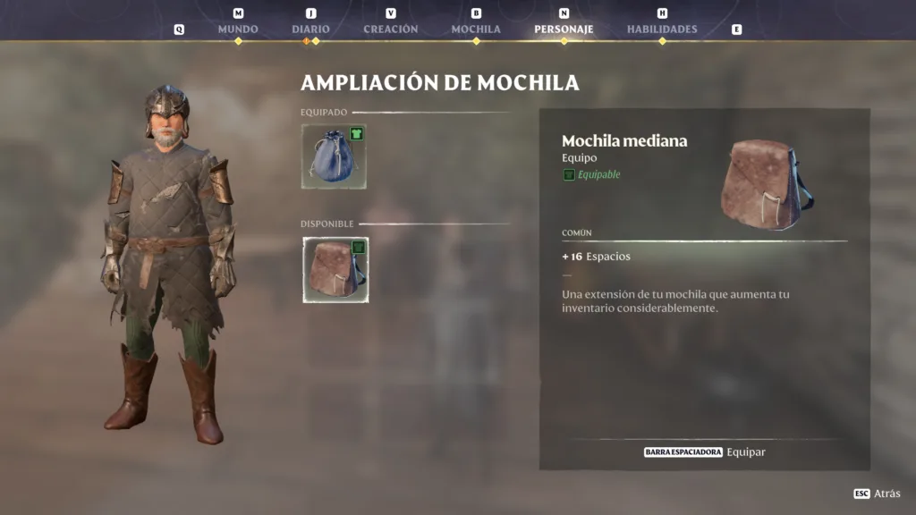 Cómo mejorar el inventario en Enshrouded