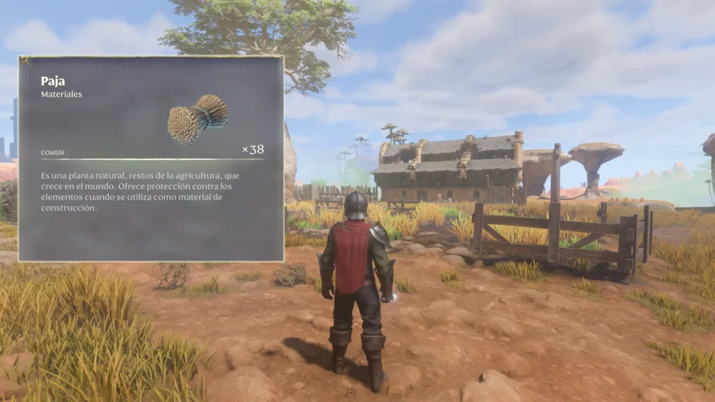 Cómo conseguir paja en Enshrouded