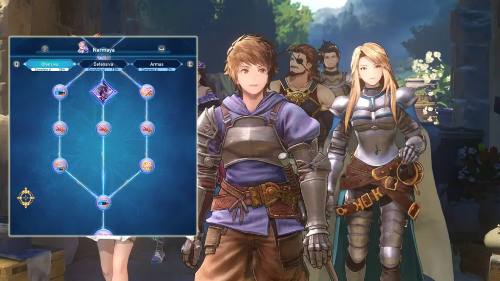 Cómo reiniciar Maestrías en Granblue fantasy relink