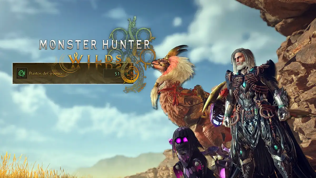 Cómo conseguir Puntos del Gremio en Monster Hunter Wilds