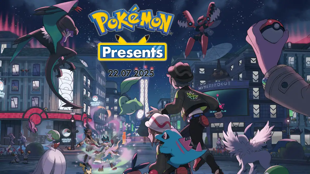 Confirmada la fecha de lanzamiento Leyendas Pokémon Z-A para octubre de 2025 3 Pokémon Presents del 22 de julio revelará más detalles de Pokémon A-Z