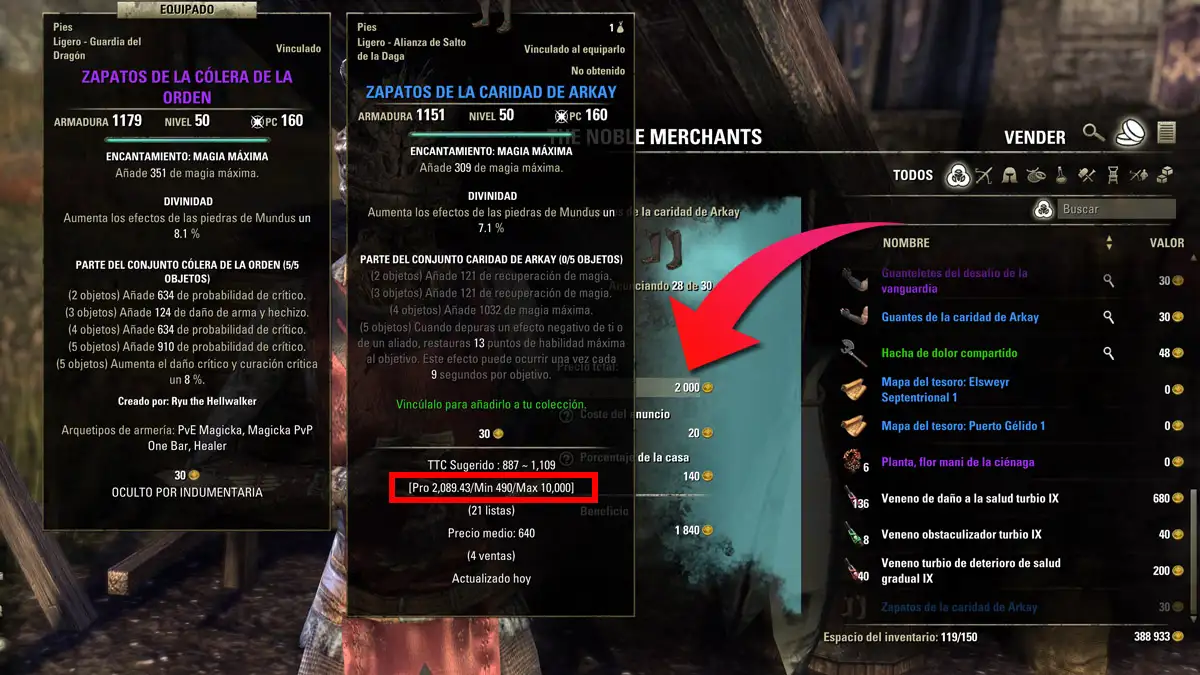 Cómo conseguir oro en The Elder Scrolls Online 3 Qué objetos vender en la subasta de The Elder Scrolls Online