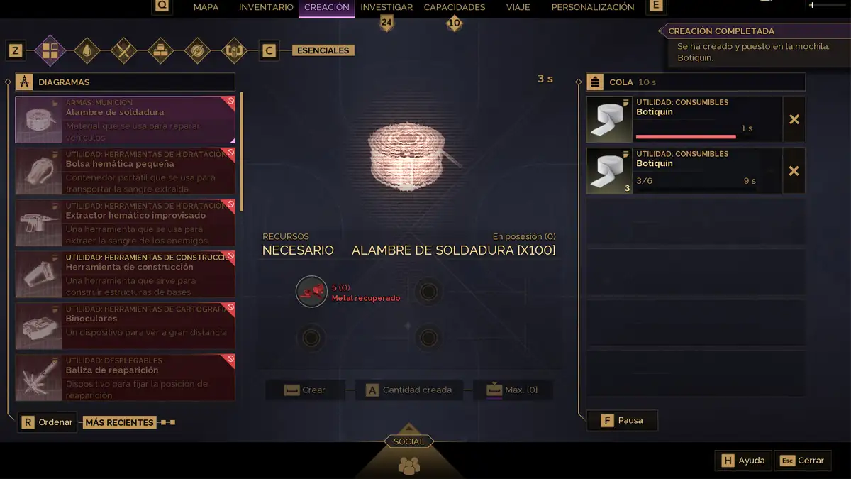 Cómo curarse en Dune Awakening 1 Cómo conseguir y craftear botiquines en Dune Awakening