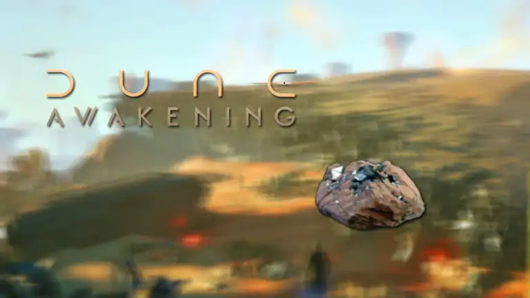Cómo conseguir mineral de hierro en Dune Awakening para hacer lingotes de hierro