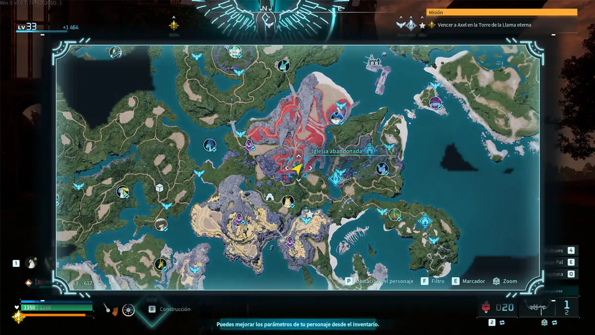 Cómo conseguir a Zoe en Palworld 1 Mapa donde se encuentra Zoe en Palworld
