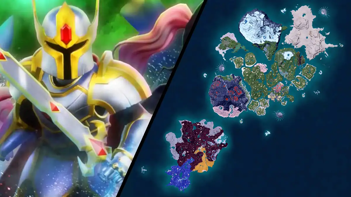 Cómo encontrar todas las islas de Tides of Terraria en Palworld
