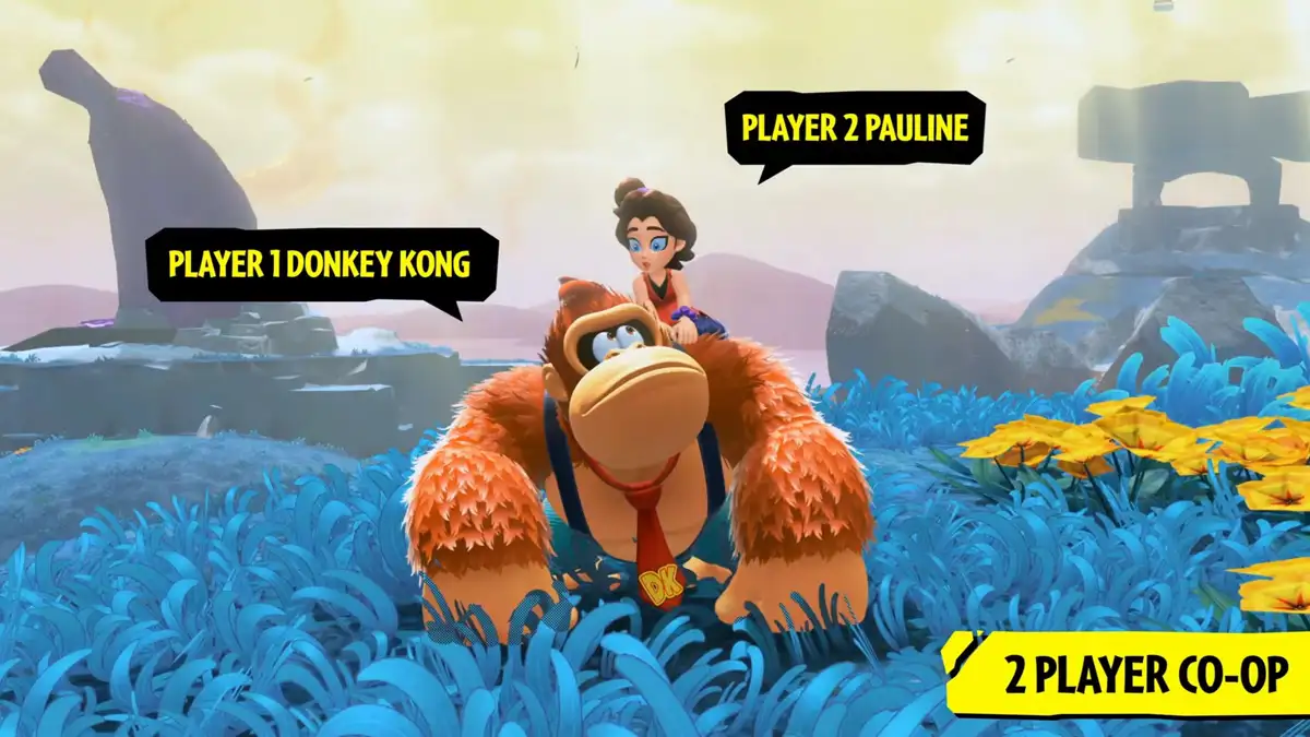 Donkey Kong Bananza llega a Nintendo Switch 2 el 17 de julio con aventura 3D y modo cooperativo 4 Cómo funciona el cooperativo en Donkey Kong Bananza