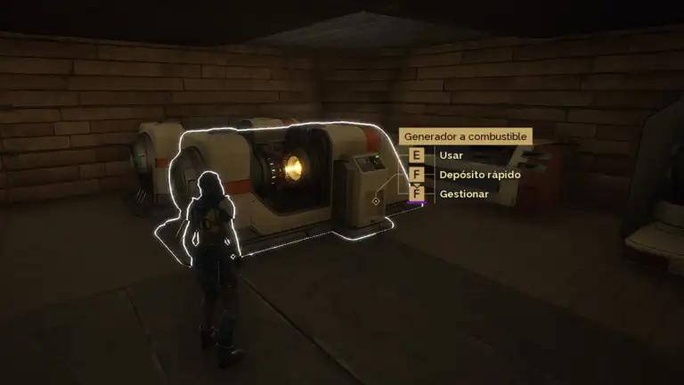 Necesitas combustible para el generador de energía en Dune Awakening