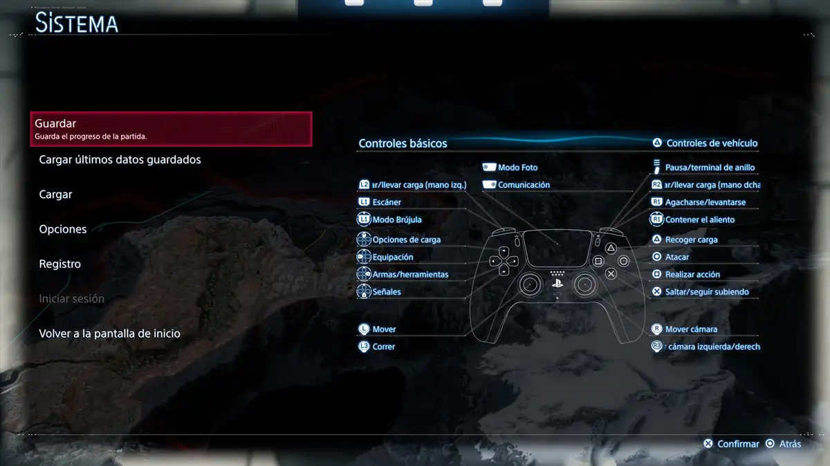 Cómo guardar partida en Death Stranding 2 6 Cómo guardar partida manualmente en Death Stranding 2