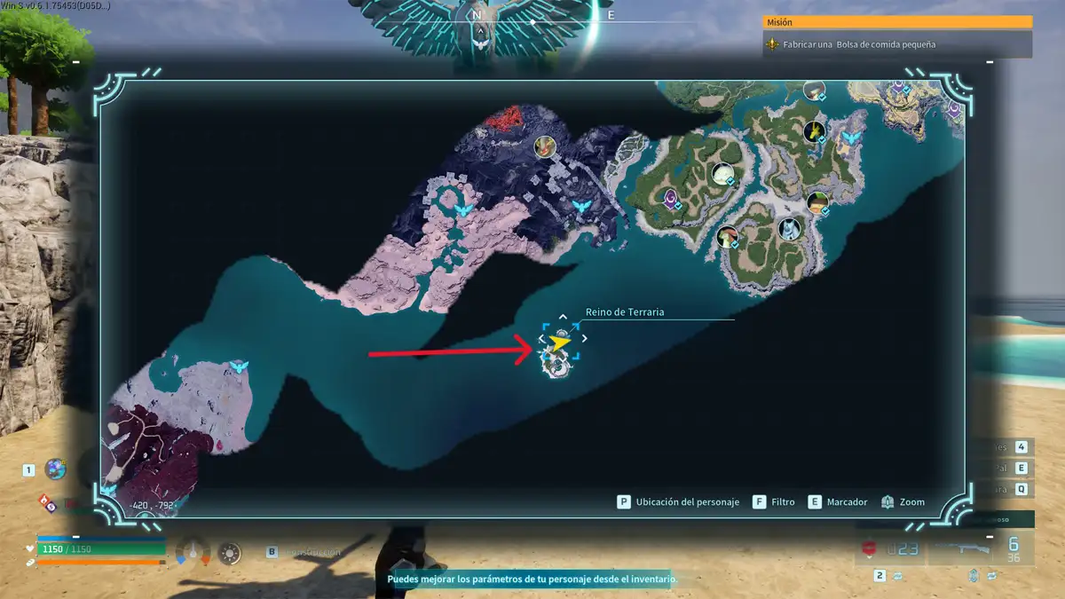 Cómo encontrar todas las islas de Tides of Terraria en Palworld 1 Cómo llegar a la Isla Veraniega de Terraria