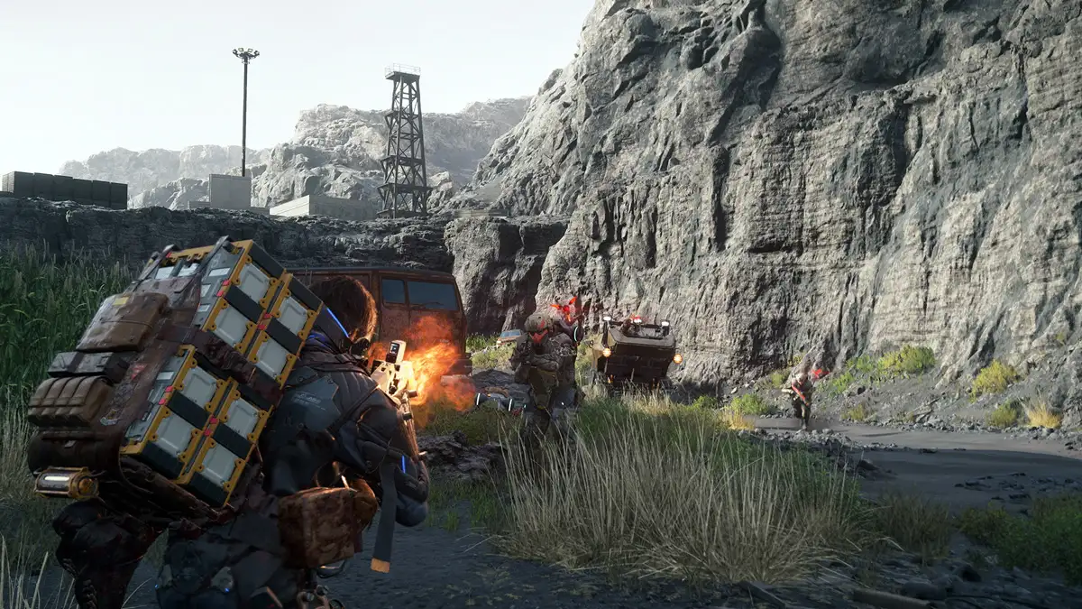 Death Stranding 2 guía para principiantes: 11 consejos esenciales 7 Cómo sobrevivir a bandidos y EV en Death Stranding 2