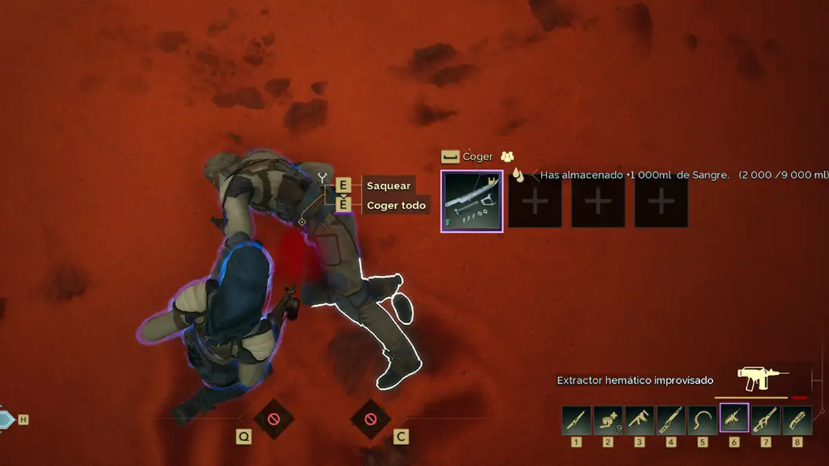 Cómo conseguir bloque de silicona en Dune Awakening 3 Cómo usar el purificador de sangre para obtener agua matando enemigos