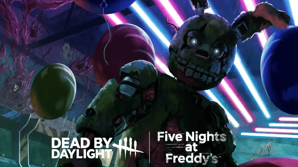 Dead by Daylight recibe a Springtrap de FNAF con nuevo mapa y mecánicas terroríficas