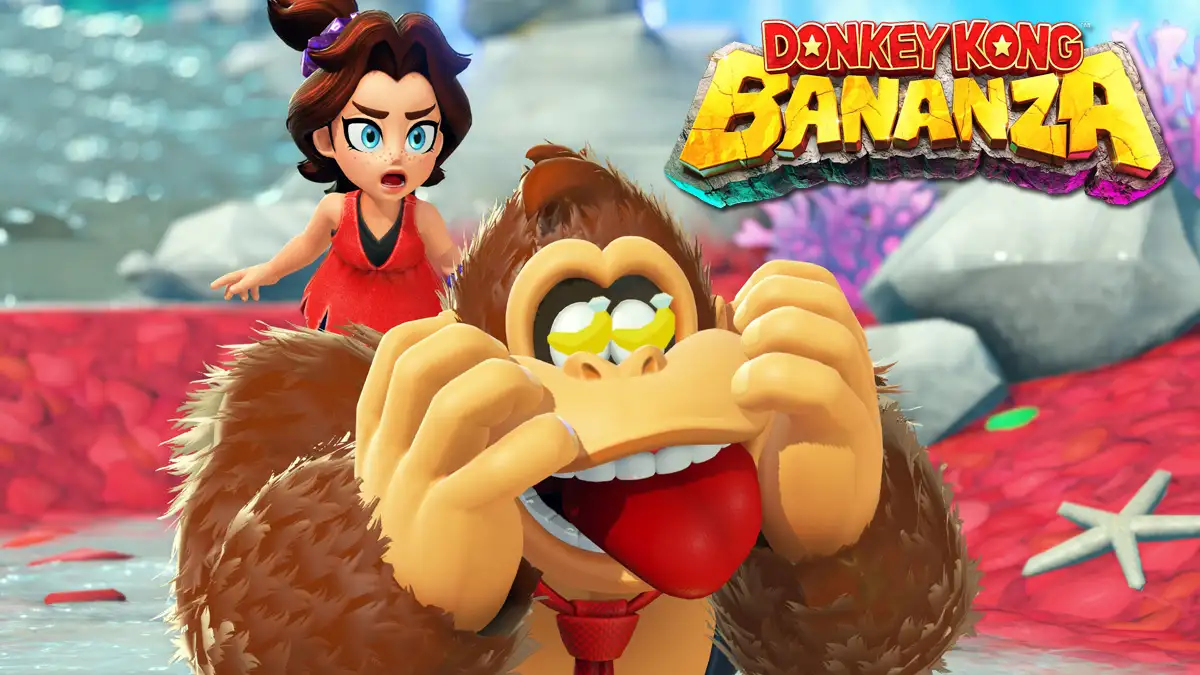 Donkey Kong Bananza tendrá modo cooperativo, pero el jugador 2 lo va a pasar mal