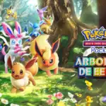 Eevee y sus ocho evoluciones llegan a Pokémon Pocket con el sobre 'Arboleda de Eevee'