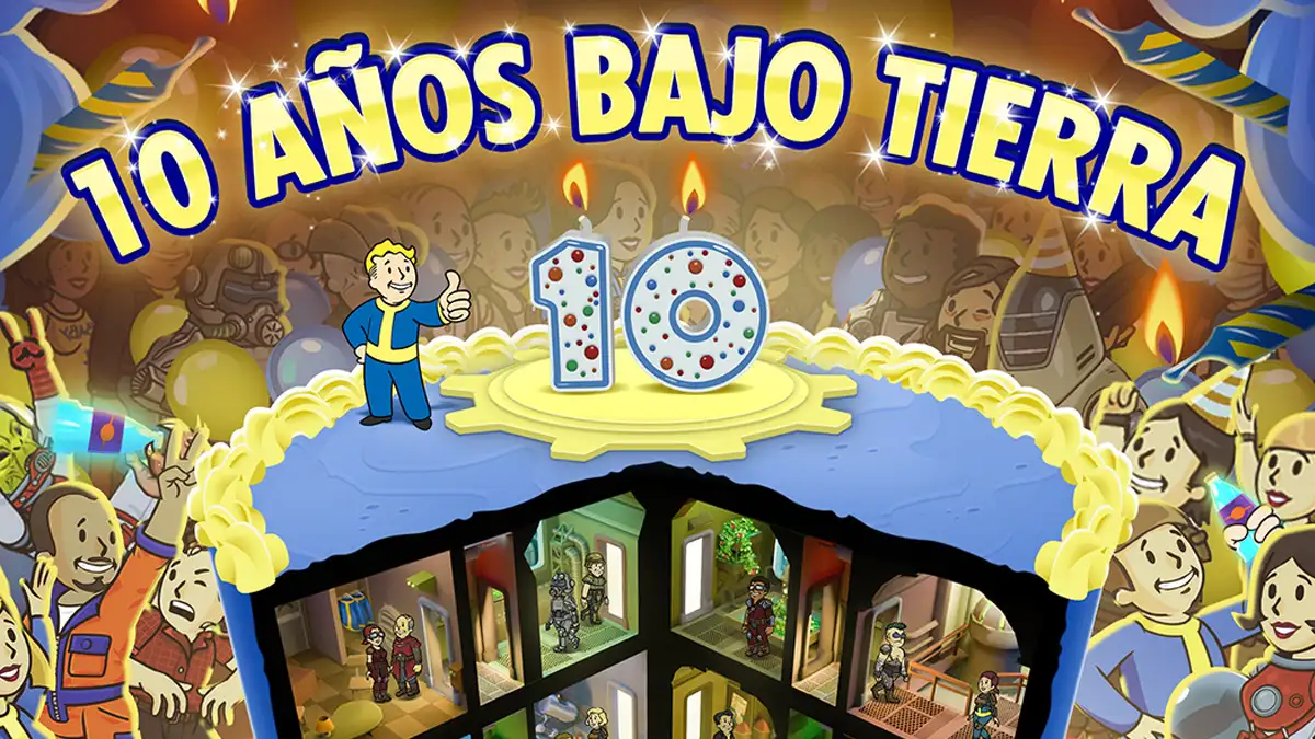 Fallout Shelter cumple 10 años con regalos gratis y descuentos del 70%
