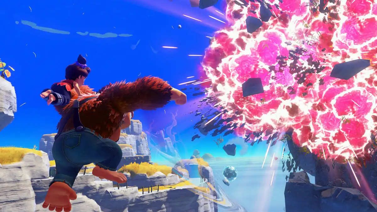 Donkey Kong Bananza muestra todas sus mecánicas y habilidades nuevas 4 La mecánica de lanzamiento de Donkey Kong Bananza